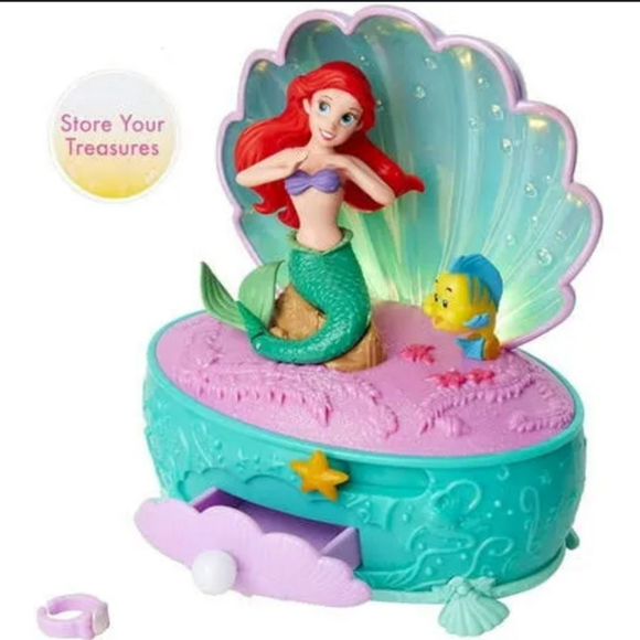 Disney Princess Ariel Pearl Anniversary Jewelry Box - Picture 5 of 14